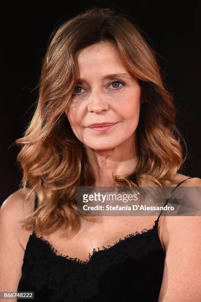 Eliana Miglio walks a red carpet for 'Hostiles' during the 12th Rome Film Fest at Auditorium Parco Della Musica on October 26, 2017 in Rome, Italy.