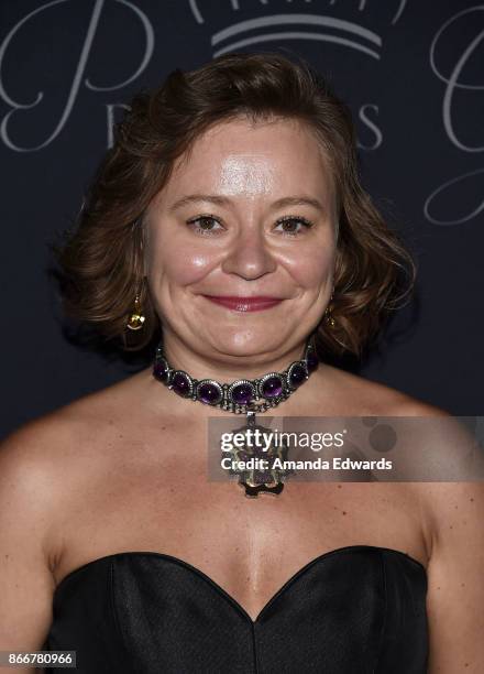 Maria Soldier arrives at the 2017 Princess Grace Awards Gala at The Beverly Hilton Hotel on October 25, 2017 in Beverly Hills, California.