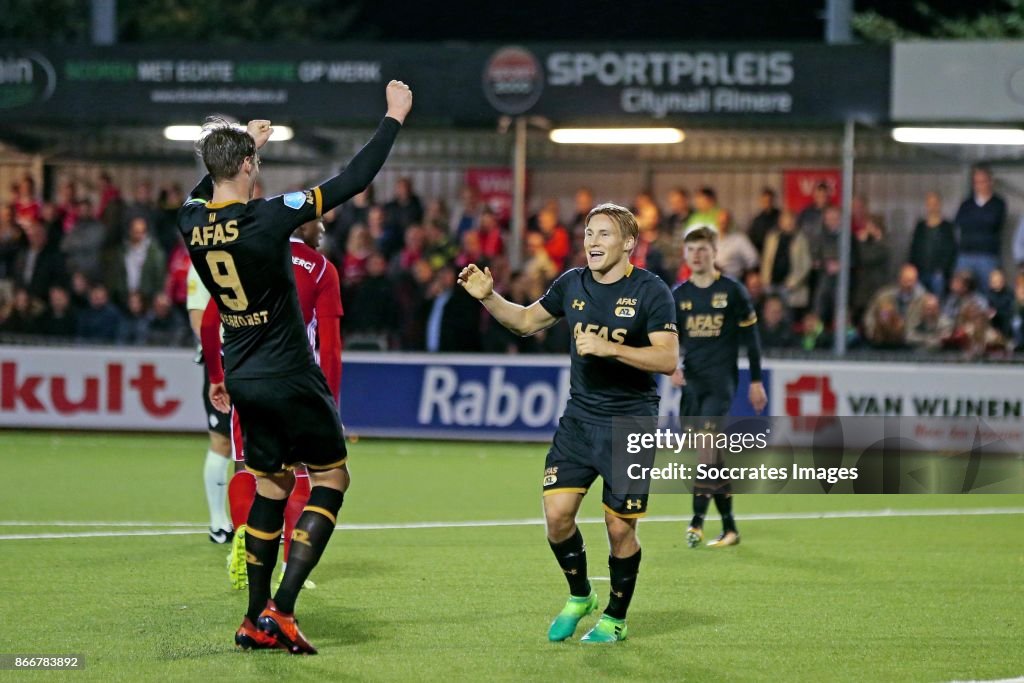 Almere City v AZ Alkmaar - Dutch KNVB Beker