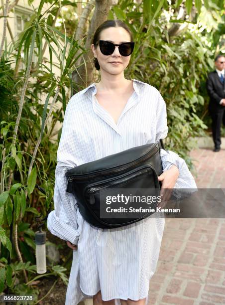 China Chow attends CFDA/Vogue Fashion Fund Show and Tea at Chateau Marmont at Chateau Marmont on October 25, 2017 in Los Angeles, California.