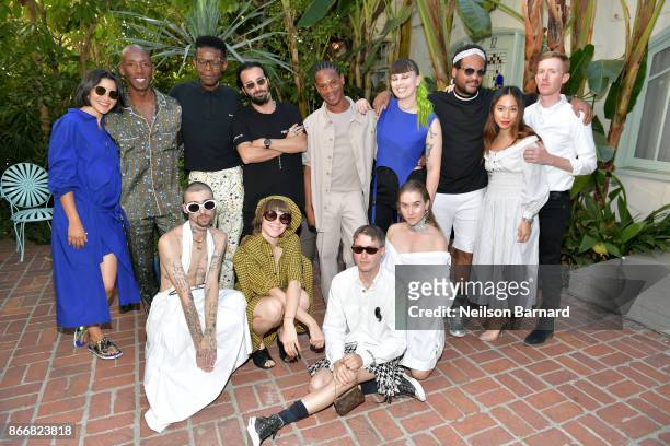 Designers attends CFDA/Vogue Fashion Fund Show and Tea at Chateau Marmont at Chateau Marmont on October 25, 2017 in Los Angeles, California.