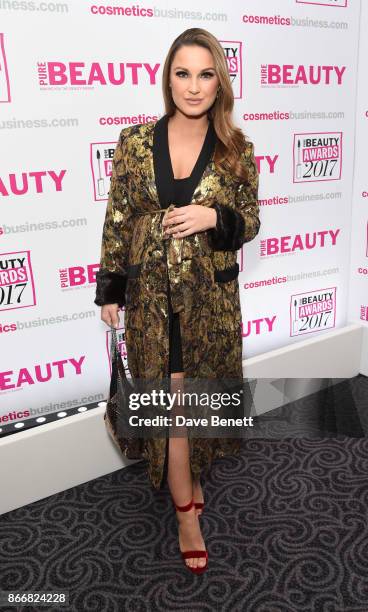 Sam Faiers attends the Pure Beauty Awards 2017 at The Savoy Hotel on October 26, 2017 in London, England.