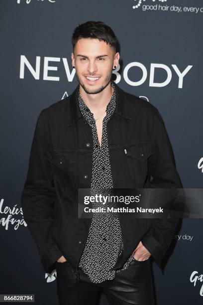 Baptiste Giabiconi attends the New Body Award By McFit Models on October 26, 2017 in Berlin, Germany.