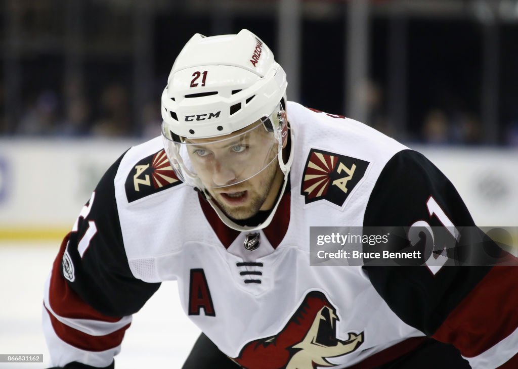 Arizona Coyotes v New York Rangers