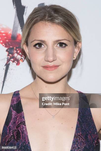 Annaleigh Ashford attends the "M. Butterfly" Broadway opening night at The Cort Theatre on October 26, 2017 in New York City.