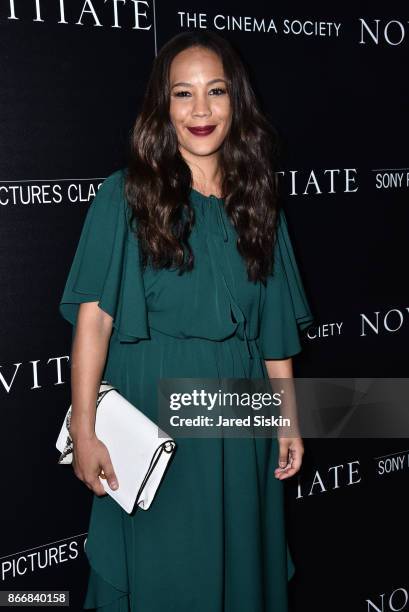 Maggie Betts attends Miu Miu & The Cinema Society host a screening of Sony Pictures Classics' "Novitiate" at The Landmark at 57 West on October 26,...