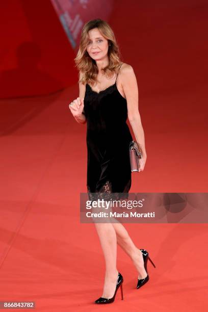 Eliana Miglio walks a red carpet for 'Hostiles' during the 12th Rome Film Fest at Auditorium Parco Della Musica on October 26, 2017 in Rome, Italy.