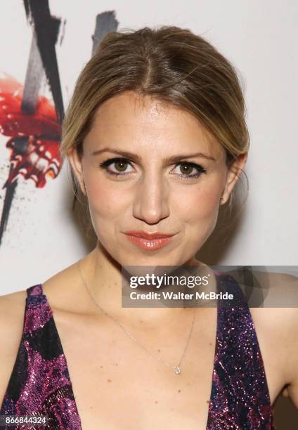 Annaleigh Ashford attends the Broadway Opening Night performance of 'M. Butterfly' on October 26, 2017 at Cort Theater in New York City.