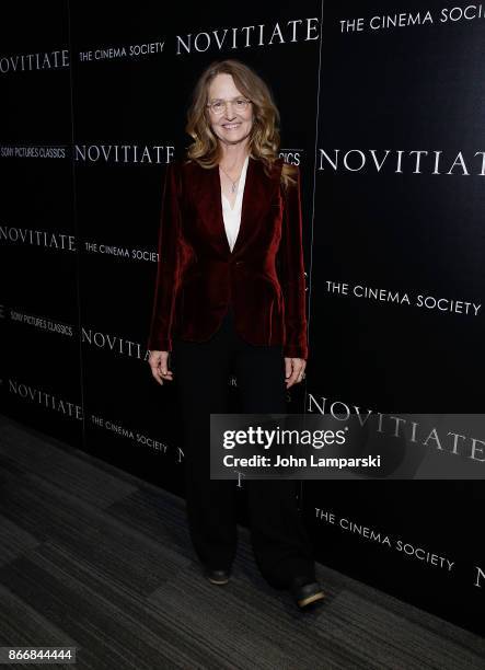 Melissa Leo attends screening of Sony Pictures Classics' "Novitiate" at The Landmark at 57 West on October 26, 2017 in New York City.