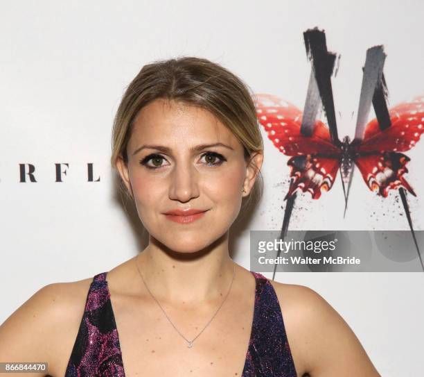 Annaleigh Ashford attends the Broadway Opening Night performance of 'M. Butterfly' on October 26, 2017 at Cort Theater in New York City.
