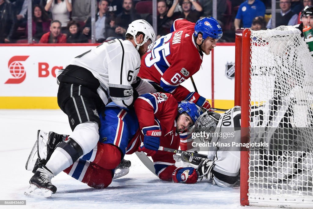 Los Angeles Kings v Montreal Canadiens