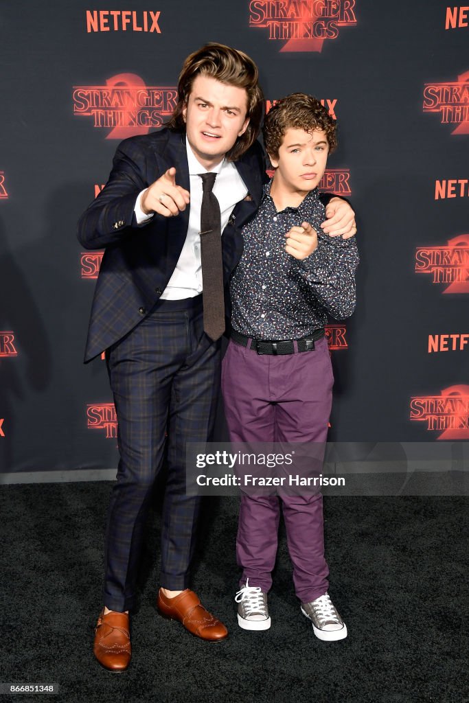 Premiere Of Netflix's "Stranger Things" Season 2 - Arrivals