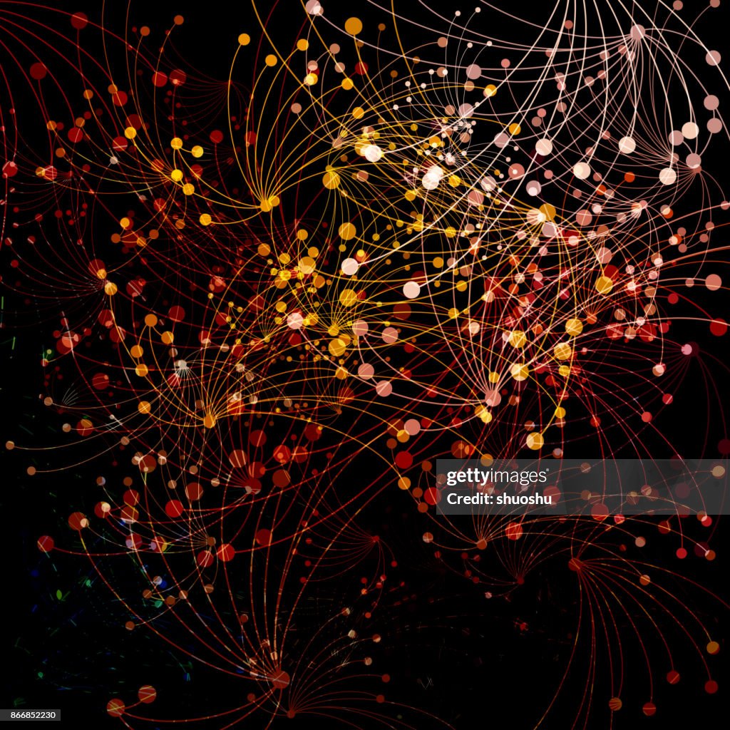 Bunte Daten Zeile Muster Hintergrund