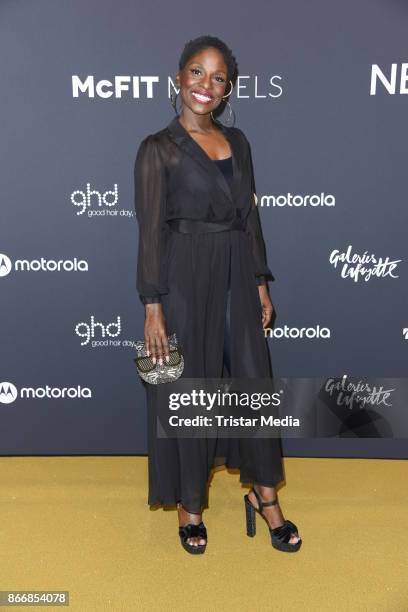 Nikeata Thompson attends the New Body Award By McFit Models on October 26, 2017 in Berlin, Germany.