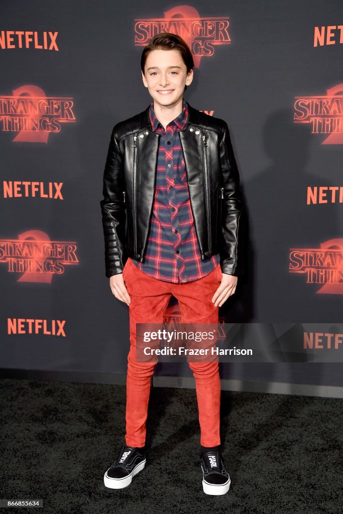 Premiere Of Netflix's "Stranger Things" Season 2 - Arrivals