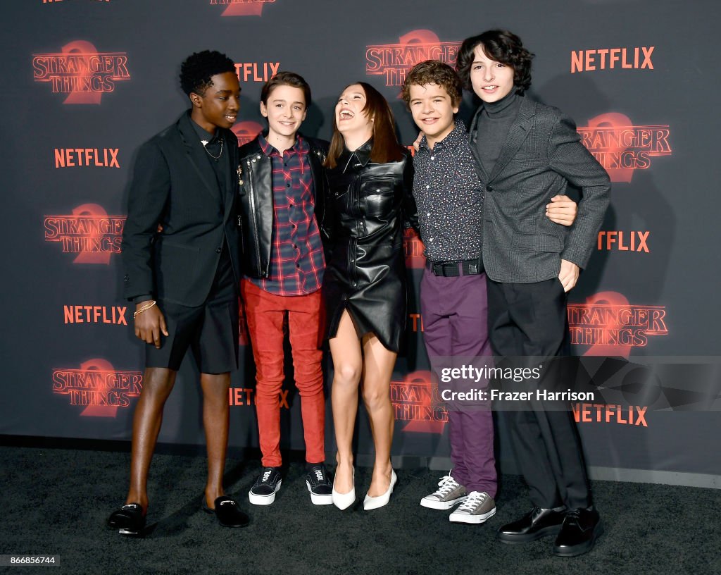 Premiere Of Netflix's "Stranger Things" Season 2 - Arrivals