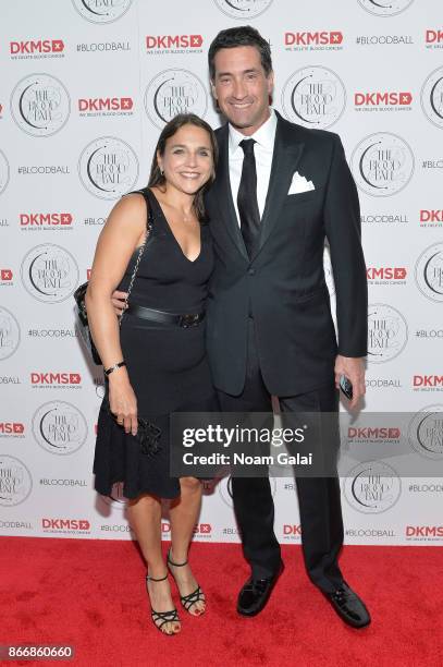Guests attend the 2017 DKMS Blood Ball at Spring Place on October 26, 2017 in New York City.