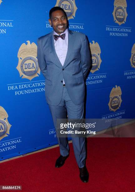 Actor Mykelti Williamson attends DEA Educational Foundation Event at The Beverly Hilton Hotel on October 26, 2017 in Beverly Hills, California.