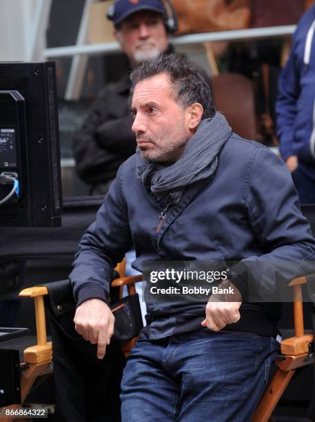 Director Richard Shepard on the set of the Starz drama 'Sweetbitter' on October 26, 2017 in New York City.
