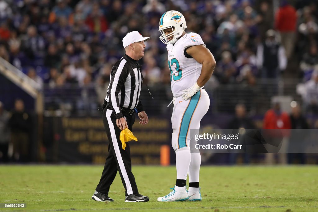 Miami Dolphins v Baltimore Ravens