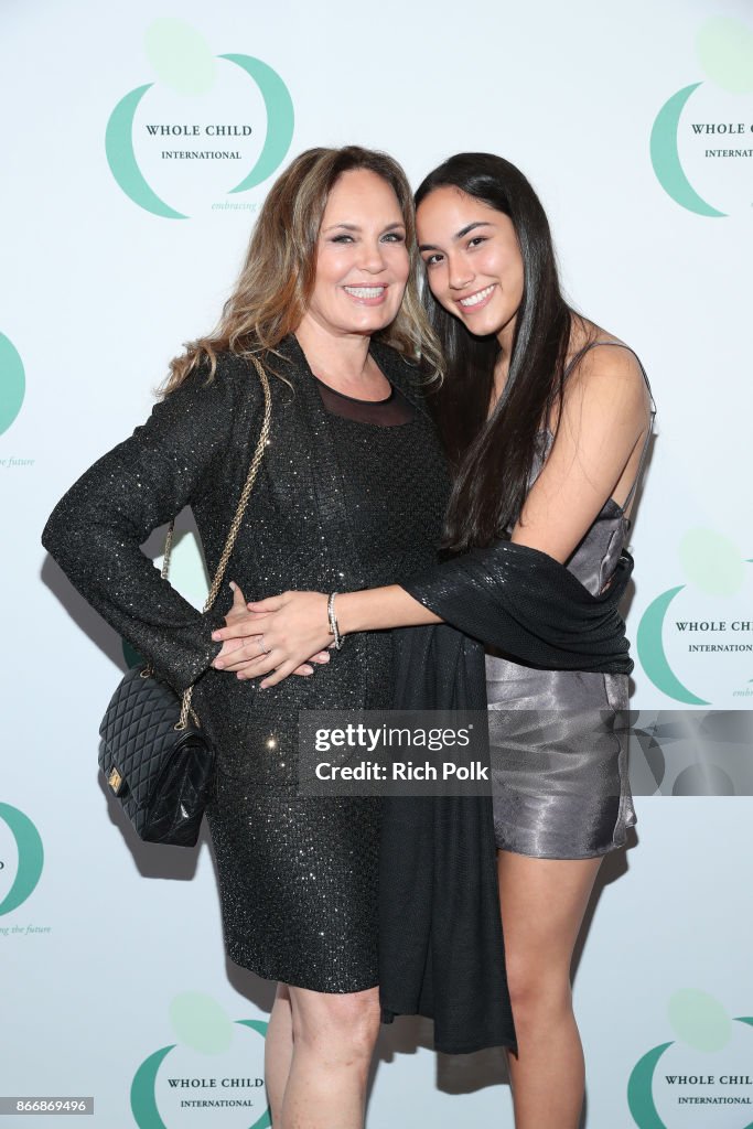 Catherine Bach and Laura Esmerelda at the Whole Child International's