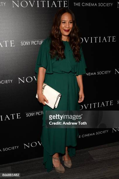 Margaret Betts attends a screening of Sony Pictures Classics' "Novitiate" hosted by The Cinema Society at The Landmark at 57 West on October 26, 2017...