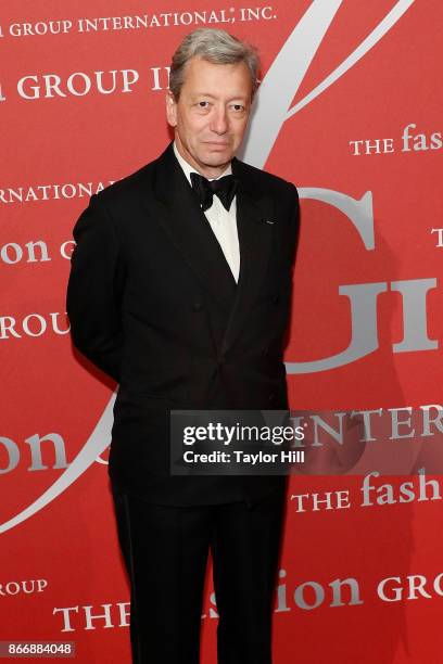 Frederic Malle attends the 2017 Night Of Stars Gala at Cipriani Wall Street on October 26, 2017 in New York City.