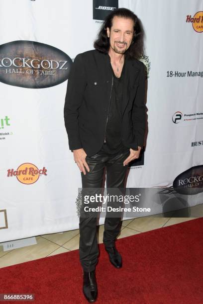 Bruce Kulick attends the 5th Annual Rock Godz Hall of Fame Awards at Hard Rock Cafe - Hollywood on October 26, 2017 in Hollywood, California.