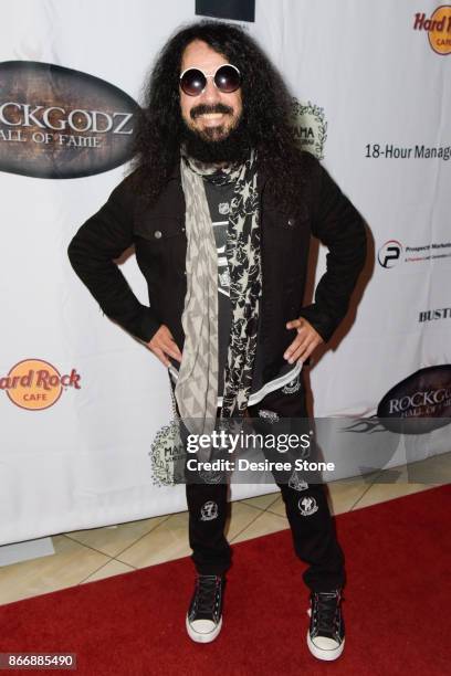 Frankie Banali attends the 5th Annual Rock Godz Hall of Fame Awards at Hard Rock Cafe - Hollywood on October 26, 2017 in Hollywood, California.