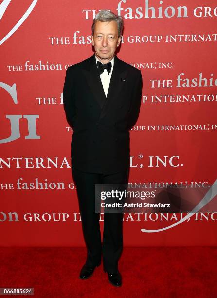 Frederic Malle attends the 2017 FGI Night Of Stars Modern Voices gala at Cipriani Wall Street on October 26, 2017 in New York City.