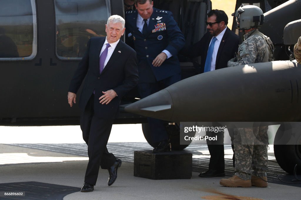 US Defense Secretary James Mattis Visits Panmunjom