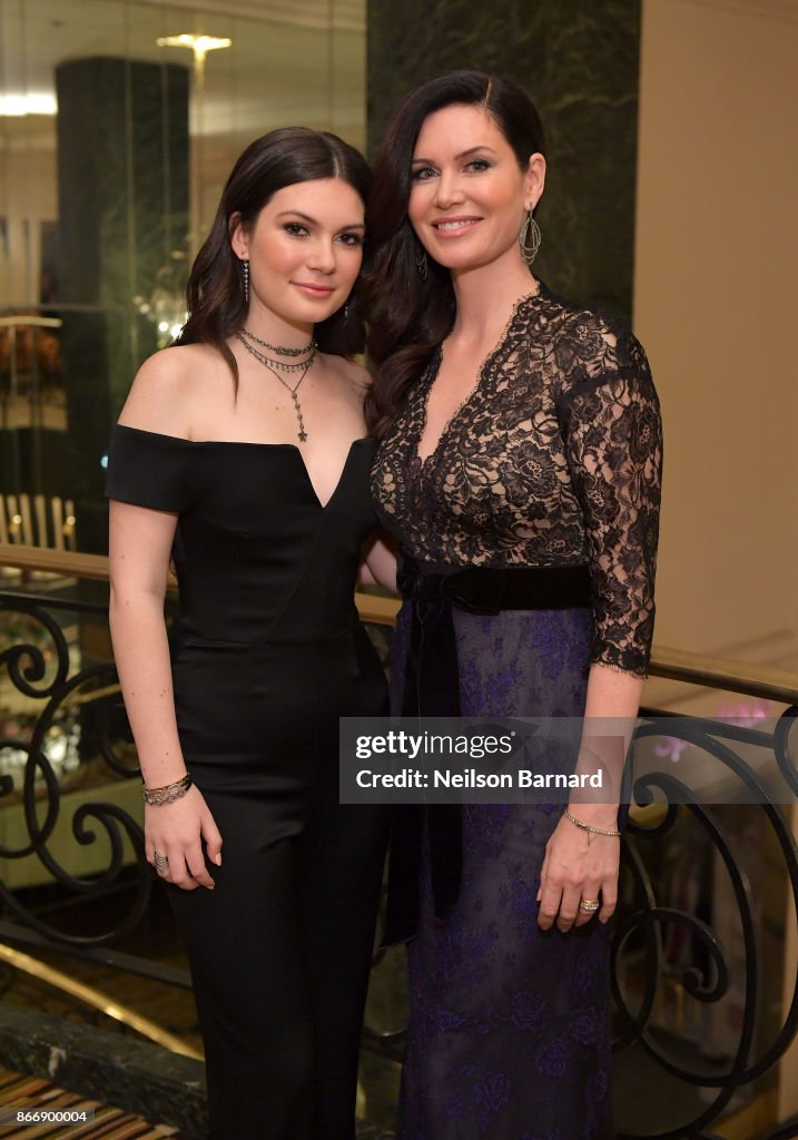 Lady Charlotte Diana Spencer and Countess Karen Spencer at the Whole