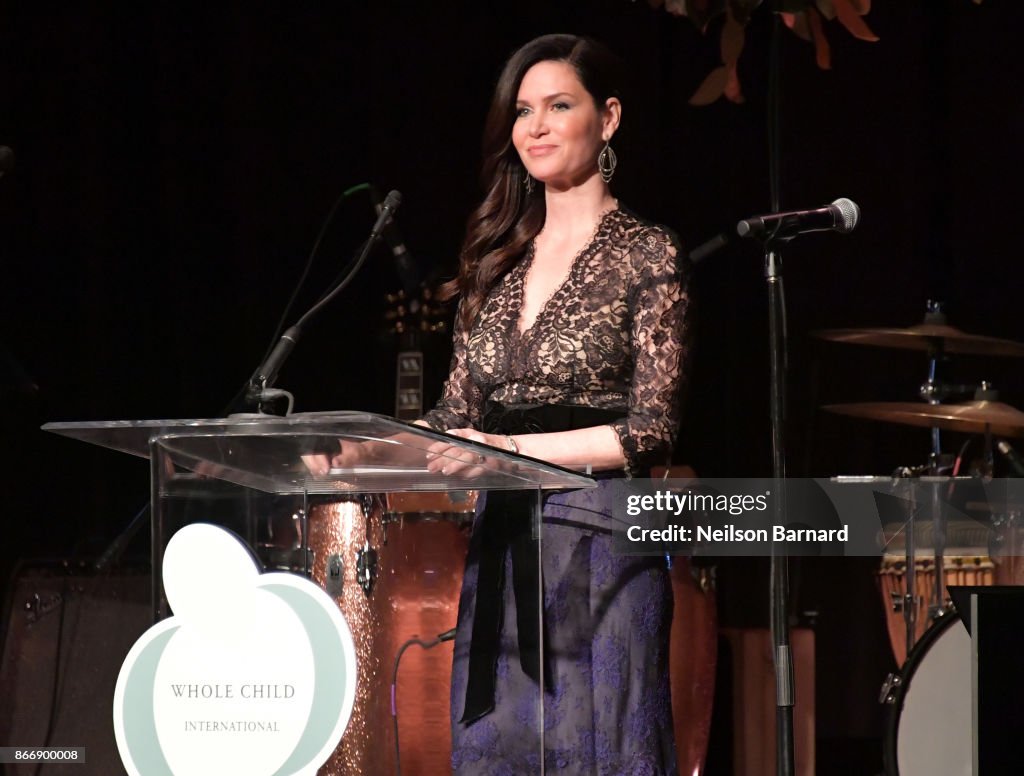 Countess Karen Spencer speaks onstage at the Whole Child... News Photo
