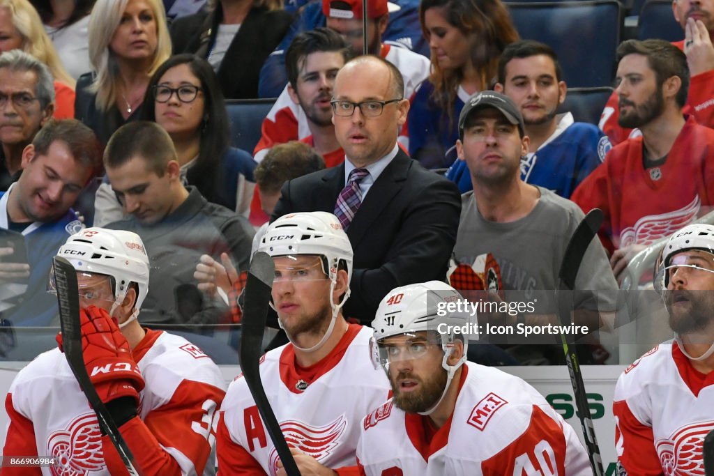 NHL: OCT 26 Red Wings at Lightning