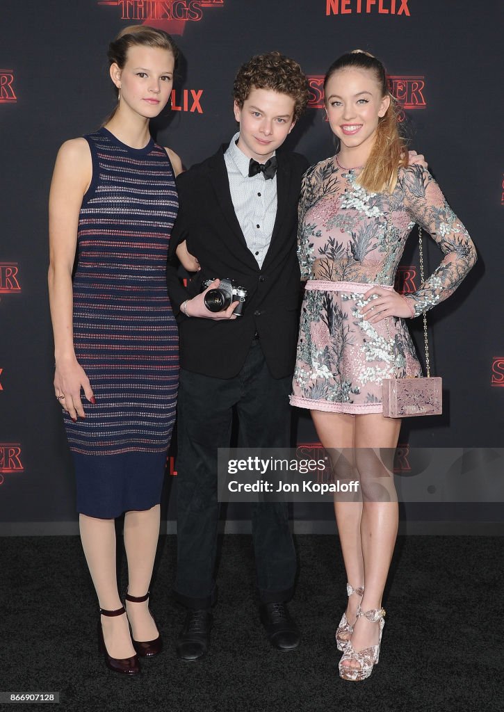 Premiere Of Netflix's "Stranger Things" Season 2 - Arrivals