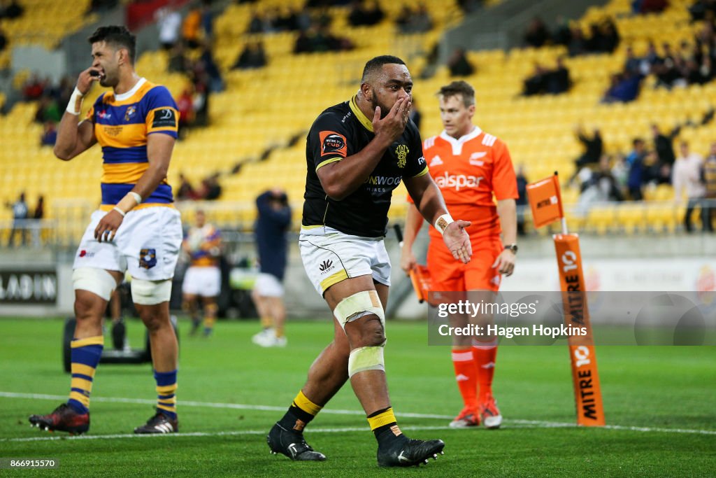 Mitre 10 Cup Championship Final - Wellington v Bay of Plenty
