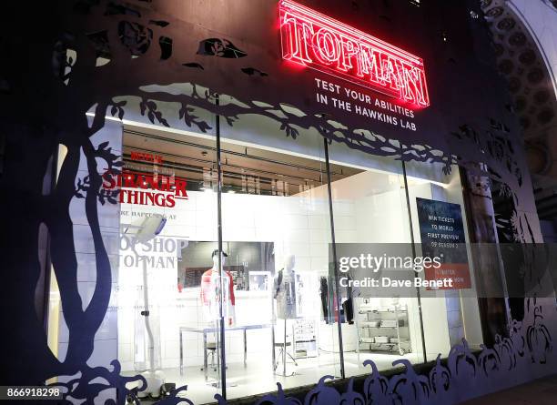 Atmosphere at the Stranger Binge event at TopShop Topman to mark the  News Photo - Getty Images