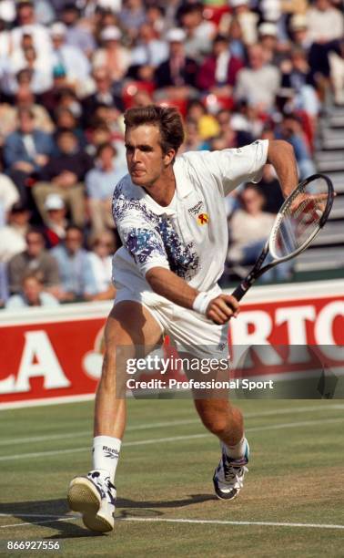 Todd Martin of the USA in action during the Stella Artois Championships at the Queen's Club in London, England circa June 1994.