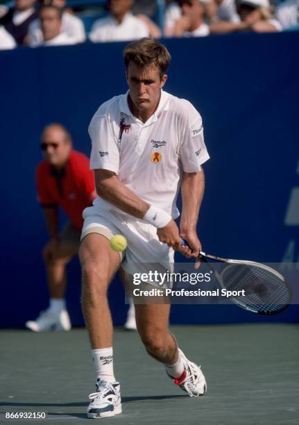 Todd Martin of the USA in action during the US Open at the USTA National Tennis Center, circa September 1994 in Flushing Meadow, New York, USA.