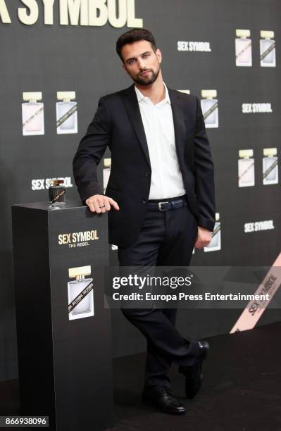 Jesus Castro attends the 'Sex Symbol' fragrances photocall at Eurobuilding hotel on October 26, 2017 in Madrid, Spain.