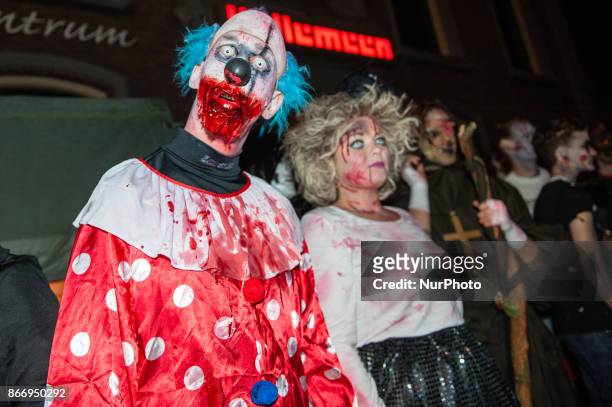As in previous years, the Zombie Walk took place on October 26th in Arnhem, The Netherlands. The walk started at the Willemeen building, where make...