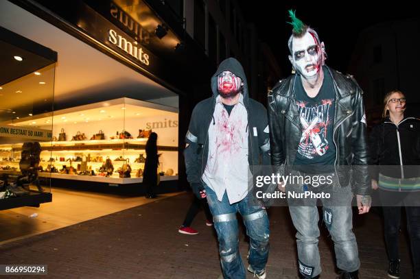 As in previous years, the Zombie Walk took place on October 26th in Arnhem, The Netherlands. The walk started at the Willemeen building, where make...