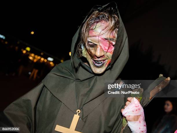 As in previous years, the Zombie Walk took place on October 26th in Arnhem, The Netherlands. The walk started at the Willemeen building, where make...