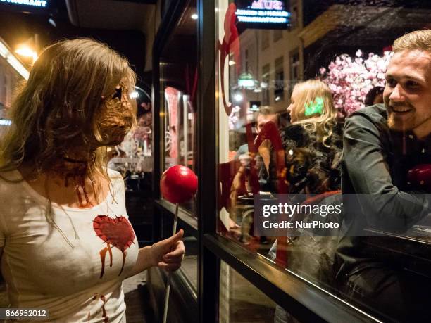 As in previous years, the Zombie Walk took place on October 26th in Arnhem, The Netherlands. The walk started at the Willemeen building, where make...