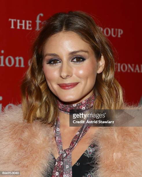 Olivia Palermo attends the 2017 FGI Night Of Stars Modern Voices gala at Cipriani Wall Street on October 26, 2017 in New York City.