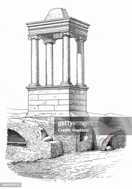al-dana, syria - euphrates river stock illustrations