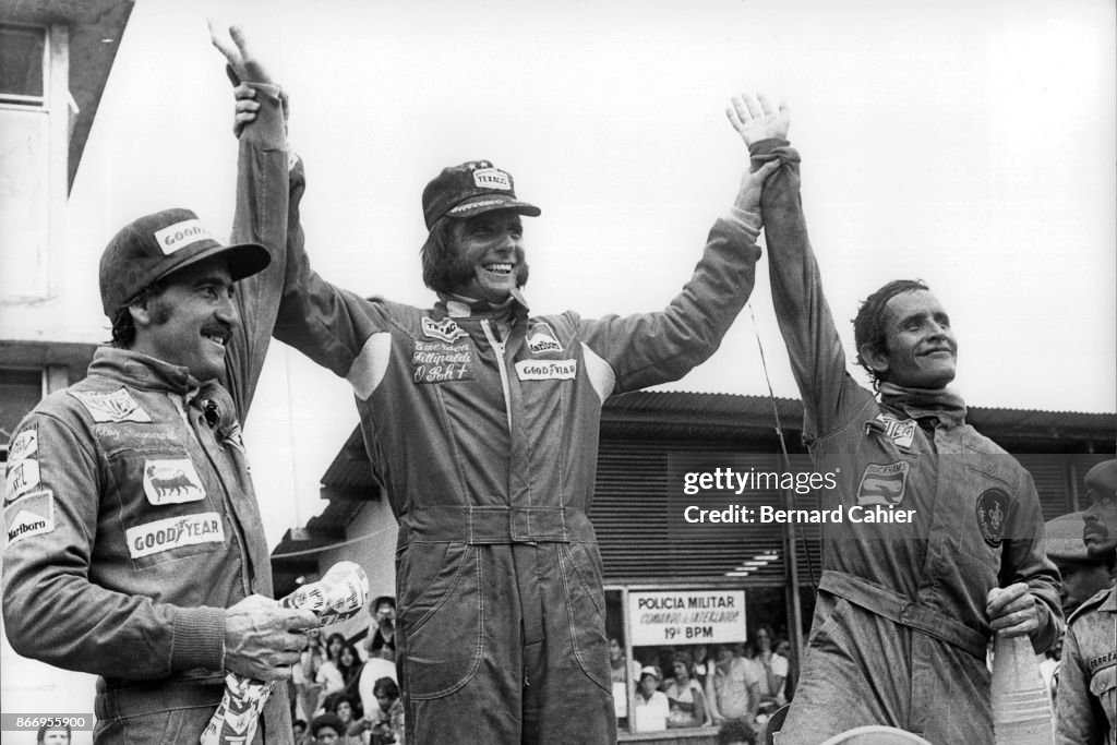 Emerson Fittipaldi, Clay Regazzoni, Jacky Ickx, Grand Prix Of Brazil