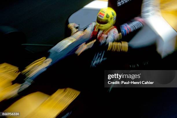 Christian Fittipaldi, Minardi-Lamborghini M192, Grand Prix of France, Circuit de Nevers Magny-Cours, 05 July 1992.