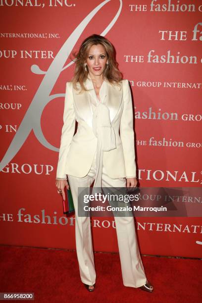 Ulla Parker during the Fashion Group International 34th Annual Night of Stars Gala on October 26, 2017 in New York City.