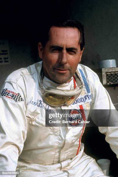 Jack Brabham, Grand Prix of France, Bugatti Circuit, Le Mans, 02 July 1967.